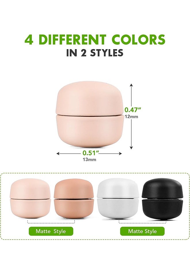 Lemon Strong Magnetic Hijab Pins, 4 Pack Powerful Hijab Magnets Multi-Use Pinless Hijab Magnetic Pins, Colorful Magnet Pins Scarf Magnetic Pin No-Snag Brooch Clasp for Clothes Dress Scarves (Matte)  - Image 2