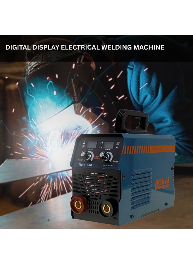 بوناي آلة لحام بوناي BN-HK88 MMA، لحام يدوي ٢٢٠-٢٤٠ فولت، تصنيف ٦٠٠ MMA، خرج ٢٠-١٠٥ أمبير، حماية IP٢١، عزل من الدرجة F، آلة لحام عاكس قوسي محمولة للاستخدام المنزلي والصناعي - Image 2