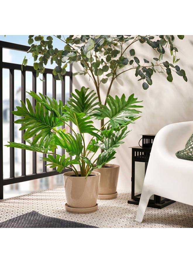 erorex Artificial Potted Plant, In/Outdoor Winterbourn, 19 Cm - Image 3