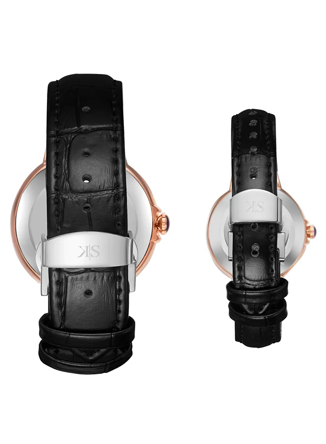 KENNETH SCOTT Kenneth Scott Analog Couple  Watch - K23053P-RLBW