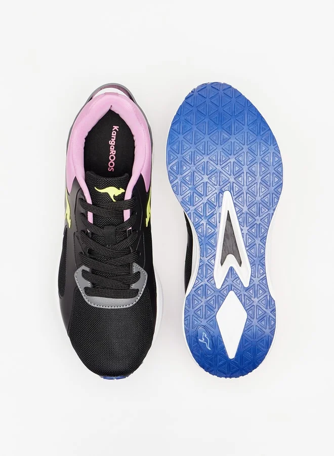 kangaROOS Women's Logo Applique Sports Shoes With Lace-Up Closure