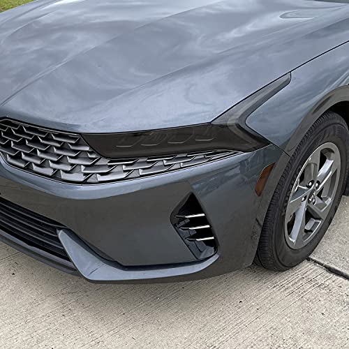 SlickMod PreCut Vinyl Smoke Tint for 2021-2022 Kia K5 Headlight (1. Headlight, 20 Percentage Dark Smoke) - Image 5