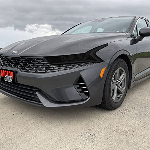 SlickMod PreCut Vinyl Smoke Tint for 2021-2022 Kia K5 Headlight (1. Headlight, 20 Percentage Dark Smoke) - Image 3