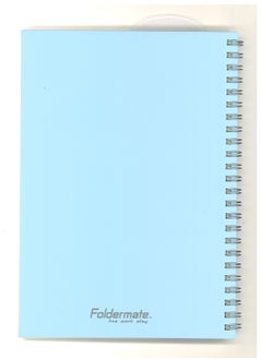 Foldermate A5 Size Deluxe Spiral Notebook 70 Sheets Blue Cover  - Image 4