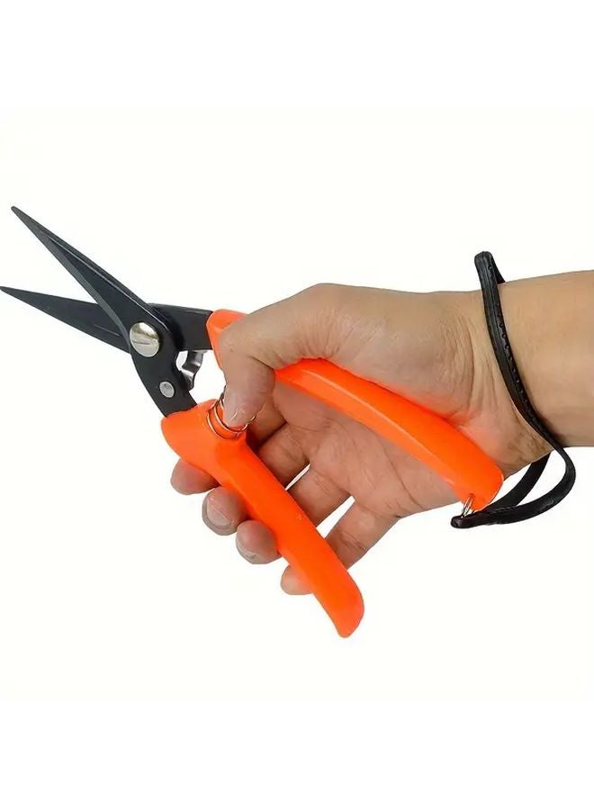 Orange Heavy Duty Spring Loaded Hoof Trimmer For Sheep Goats Hogs 1pc - Image 2