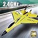 GoolRC FX620 RC Airplane 24GHz Remote Control Airplane 2 Channel RC Plane SU35 RC Glider EPP Aircraft Model with 3Axis Gyro Outdoor Flight Toys for Teens and Adults with 2 Battery Red - Image 2