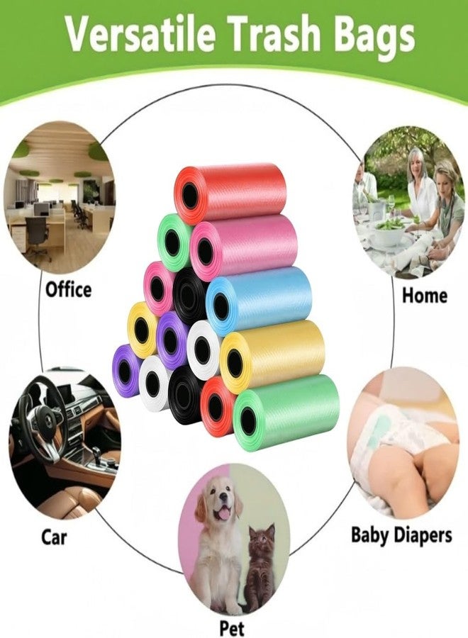 ELVORO Portable Disposable Baby Diaper Nappy Garbage Bag with Removable Capsule Box (1 Capsule and 2 Multi Color Garbage Roll) - Image 4