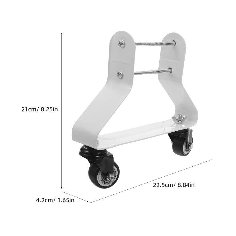 2PCS Pulley Base for Heaters with Swivel Caster Wheels Easy Installation Radiators Wheels Vase Heavy Duty for Convenient Mobility and Support - Image 4