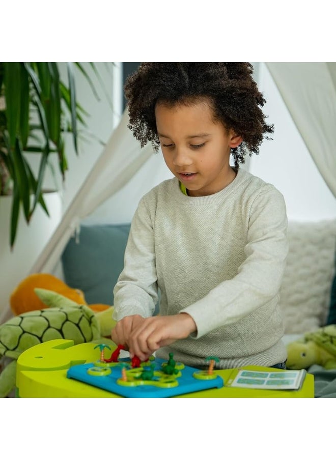 SmartGames - SmartGames Dinosaurs: Mystic Islands Board Game, a Fun, STEM Focused Prehistoric Brain Game and Puzzle Game for Ages 6 and Up - Image 1