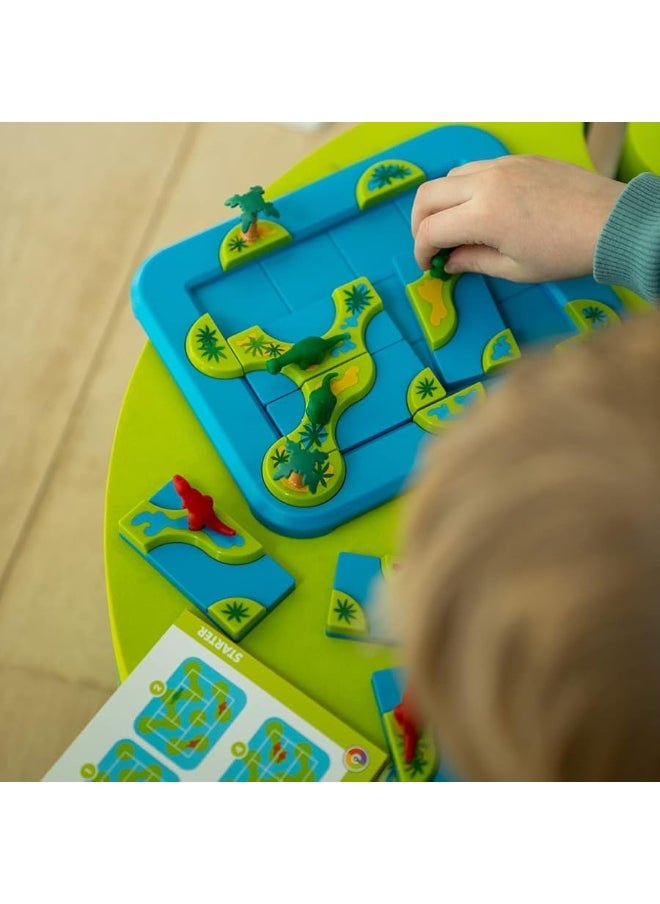 SmartGames - SmartGames Dinosaurs: Mystic Islands Board Game, a Fun, STEM Focused Prehistoric Brain Game and Puzzle Game for Ages 6 and Up - Image 1