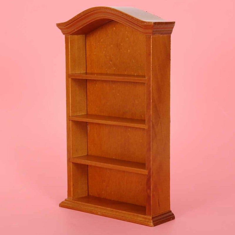 1:12 Scale Miniature Bookcase - High Quality Wood Durable Dollhouse Bookshelf - Consummate Craftsmanship High Simulation Wood Miniature Cabinet for Dollhouse Collection - Image 5