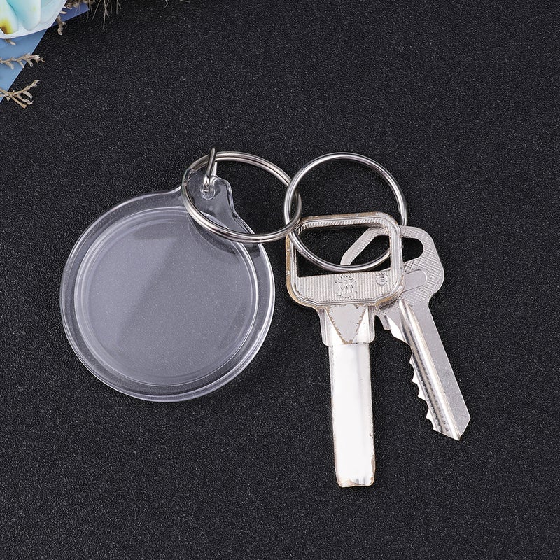 🚗 ميدالية مفاتيح إطار أكريليك مزخرف مبتكر - Image 3