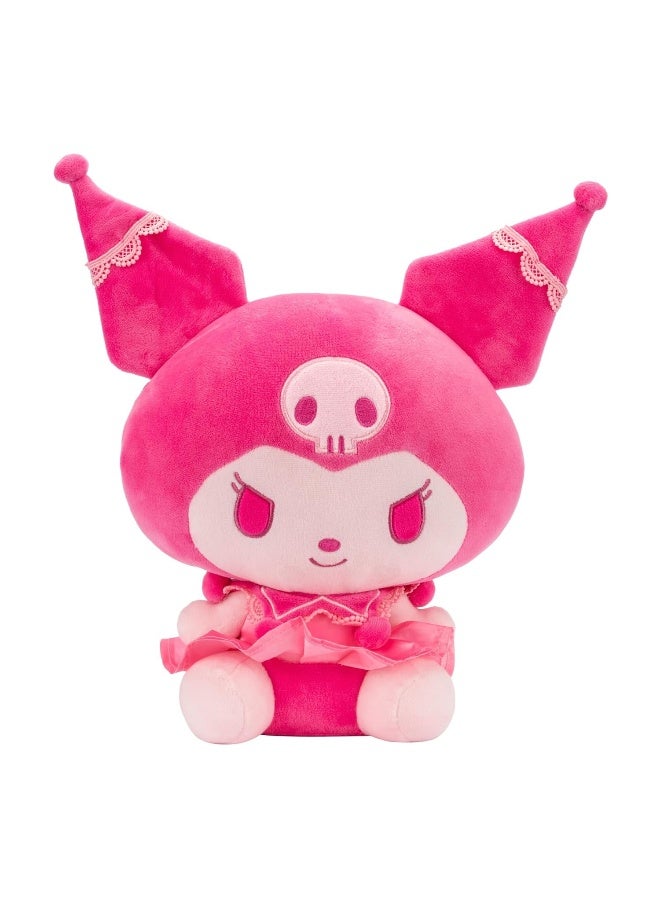 Sanrio دمية قماشية من سانريو هالو كيتي وأصدقائها ويف 1 كورومي (30.48 سم، وردي) - Image 1