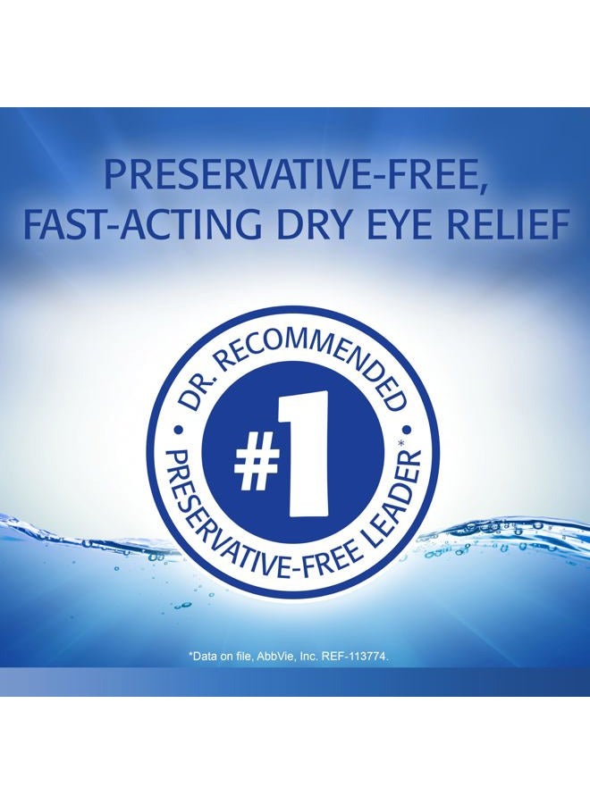 REFRESH Classic Lubricant Eye Drops, 50 Single-Use Containers, 0.01 Fl Oz (0.4Ml) Each Sterile - Image 2