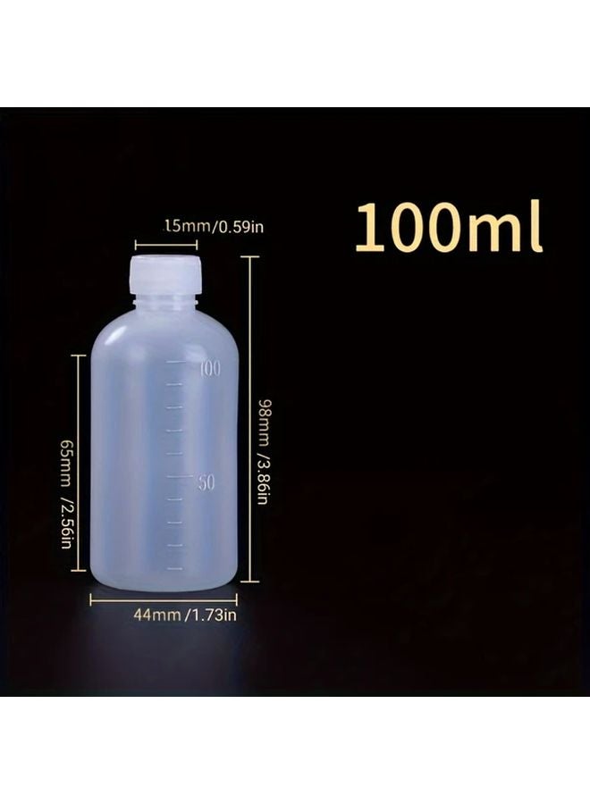 3 Pack Plastic Laboratory Bottles With Scale 250ml Capacity - Image 2
