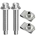 KPALAG 2PCS Fuel Tank Strap Bolts and Nuts Fuel Tank Strap Hardware Kit Compatible with Silverado Yukon Avalanche Savana Colorado Canyon Express Sierra Tahoe Replace11516770 11519894 15743078 - Image 2