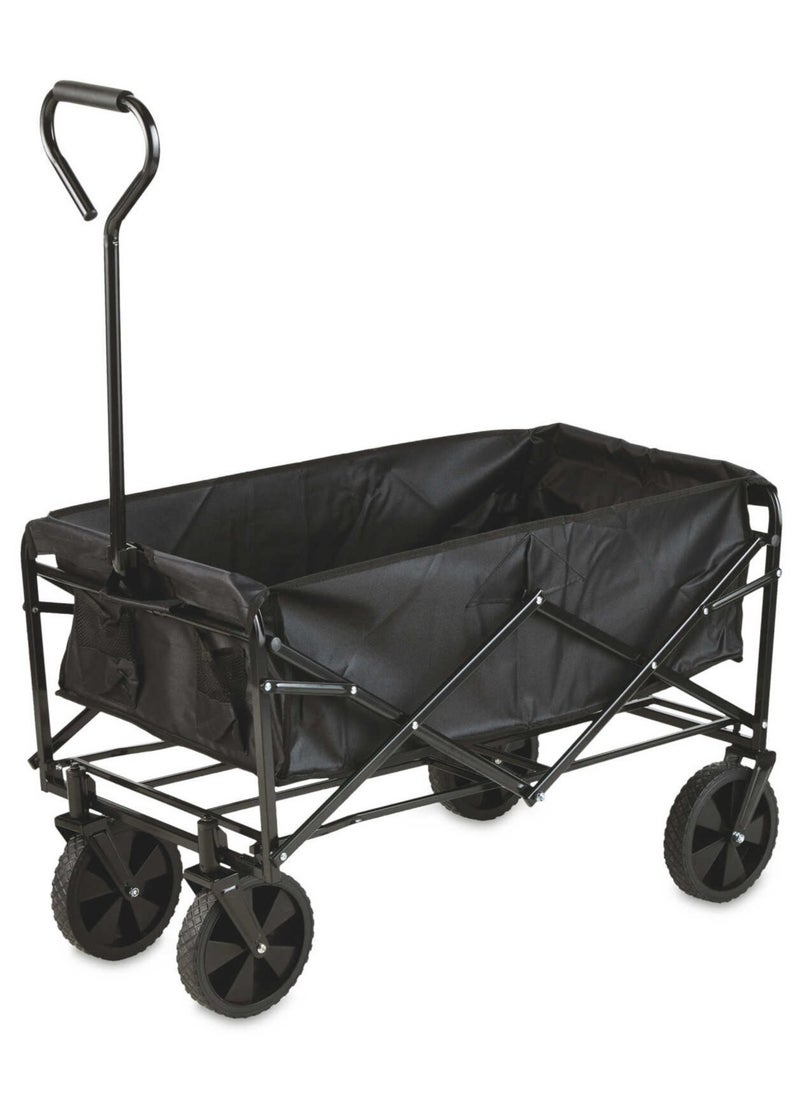 RENOVO - Garden Cart Folding Trolley - Practical Trolley for Transporting Items and Materials Outdoors - Image 1