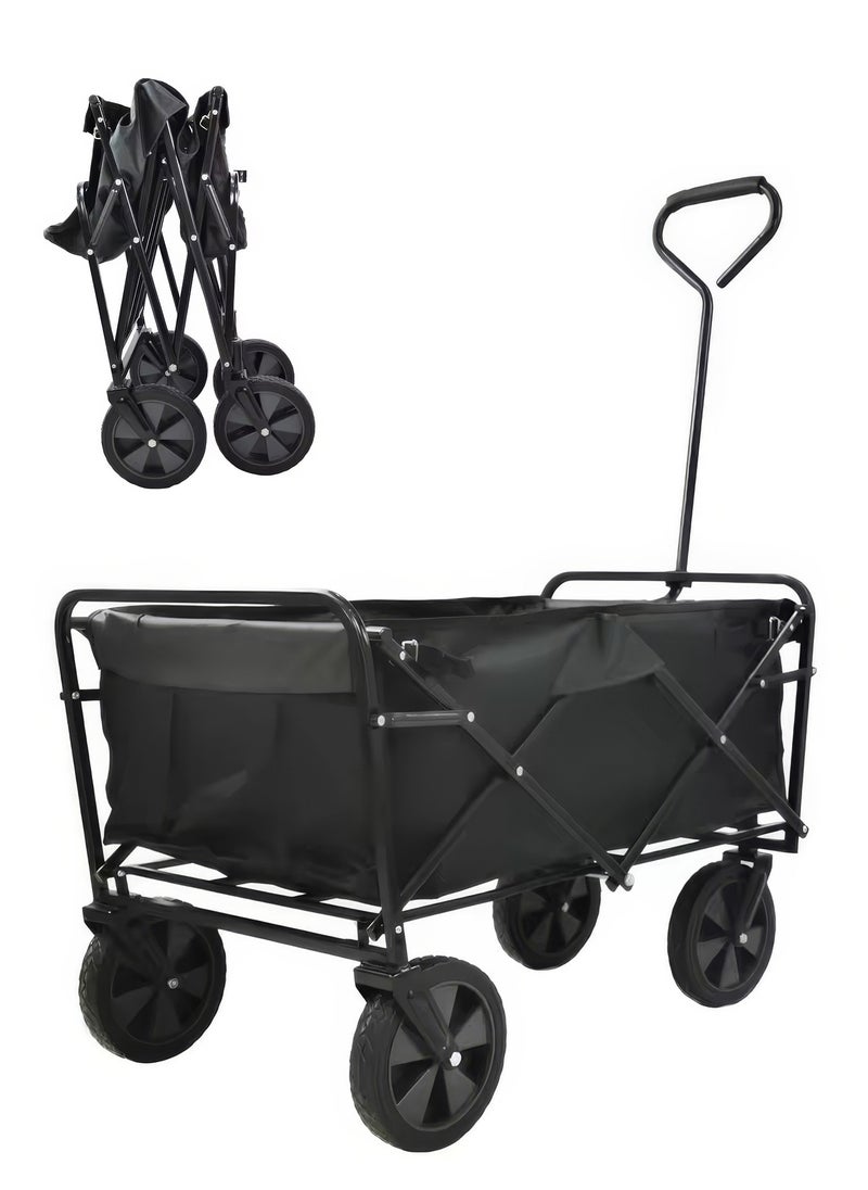 RENOVO - Garden Cart Folding Trolley - Practical Trolley for Transporting Items and Materials Outdoors - Image 1