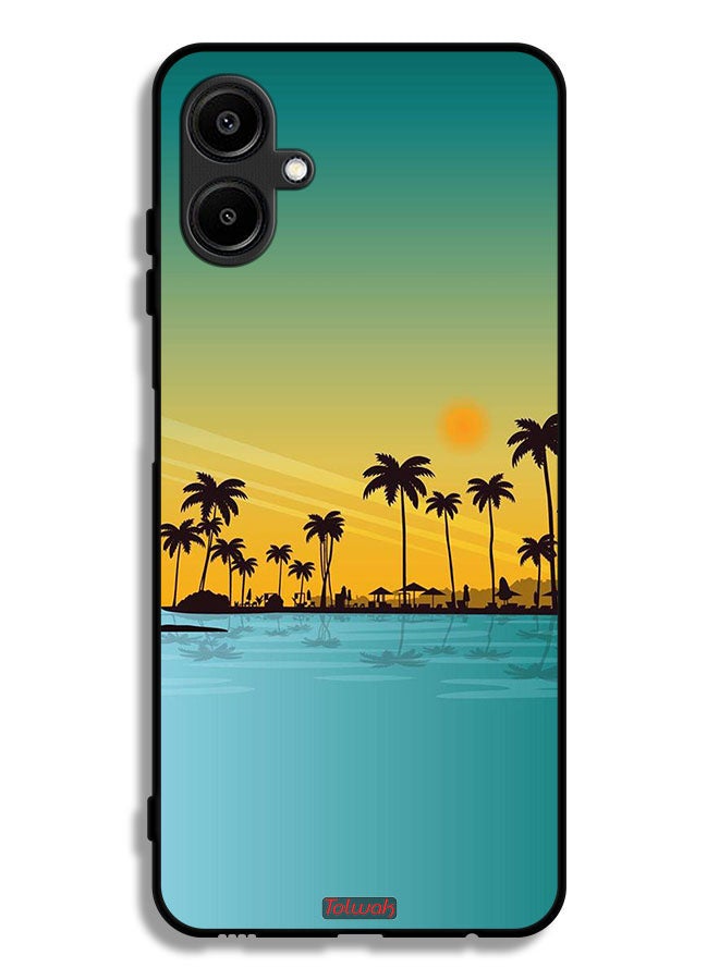 Tolwak Samsung Galaxy F06 5G Protective Case Cover Scenery Abstract Art - Image 1