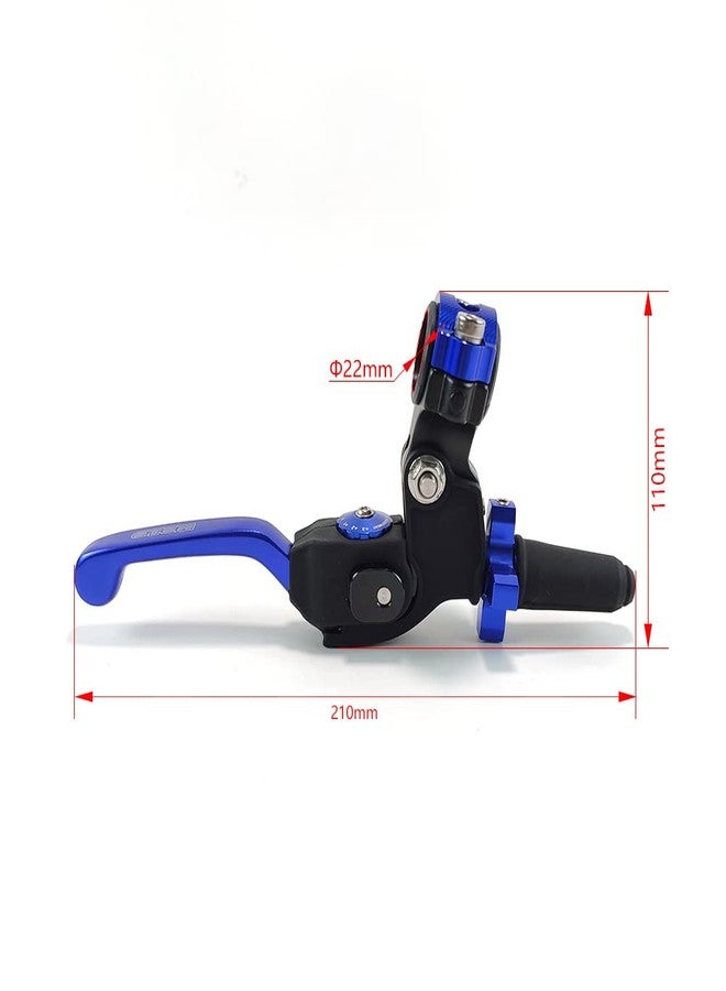 OTOM Clutch Lever Motocross Dirt Bike Fall Prevention Folding Adjustable for Dirt Bike (Blue) - Image 2