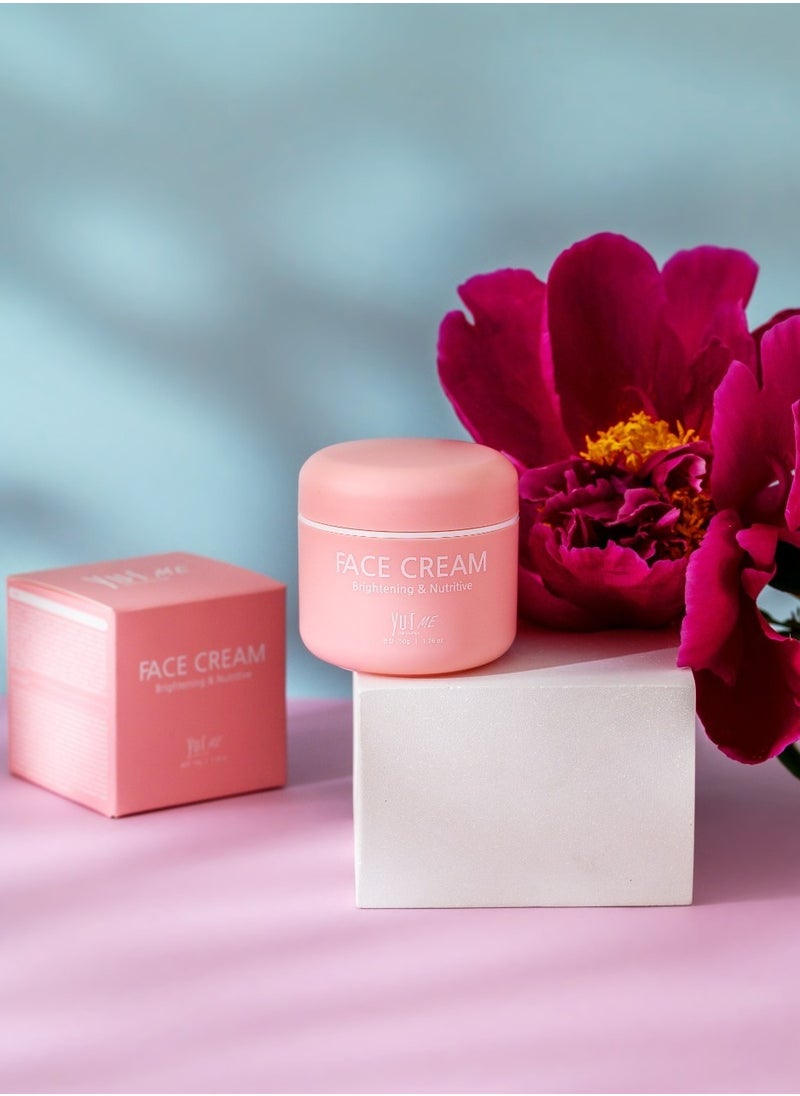 YU.R SKIN SOLUTION YuR Me Face Cream Brightening&Nutritive  - Image 1