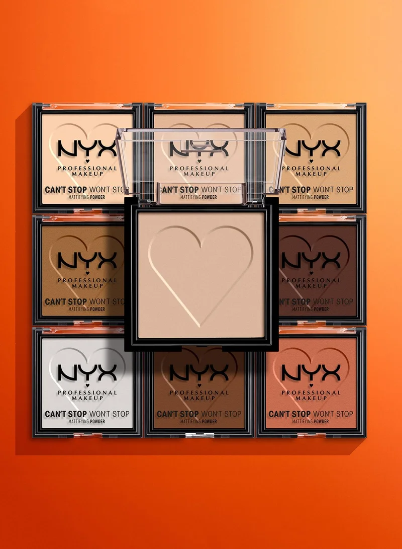 NYX PROFESSIONAL MAKEUP Can't Stop Won't Stop Mattifying Powder  Fair
