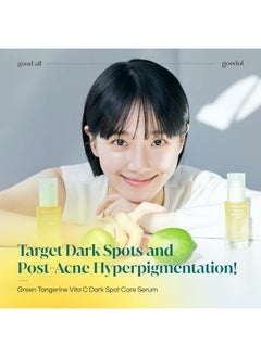 Goodal Green Tangerine Vitamin C Serum For Sensitive Skin | Anti-Aging, Acne Scars, Fine Lines, Hyperpigmentation, And Dark Circles Treatment (40Ml, 1.41 Fl Oz)  - Image 2
