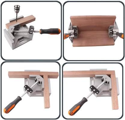 FLAMINGO ENTERPRISE FLAMINGO ENTERPRISE Corner Clamp 90 Corner Clamp with Adjustable Jaw for Woodworking Welding Photo Framing cm - Image 4