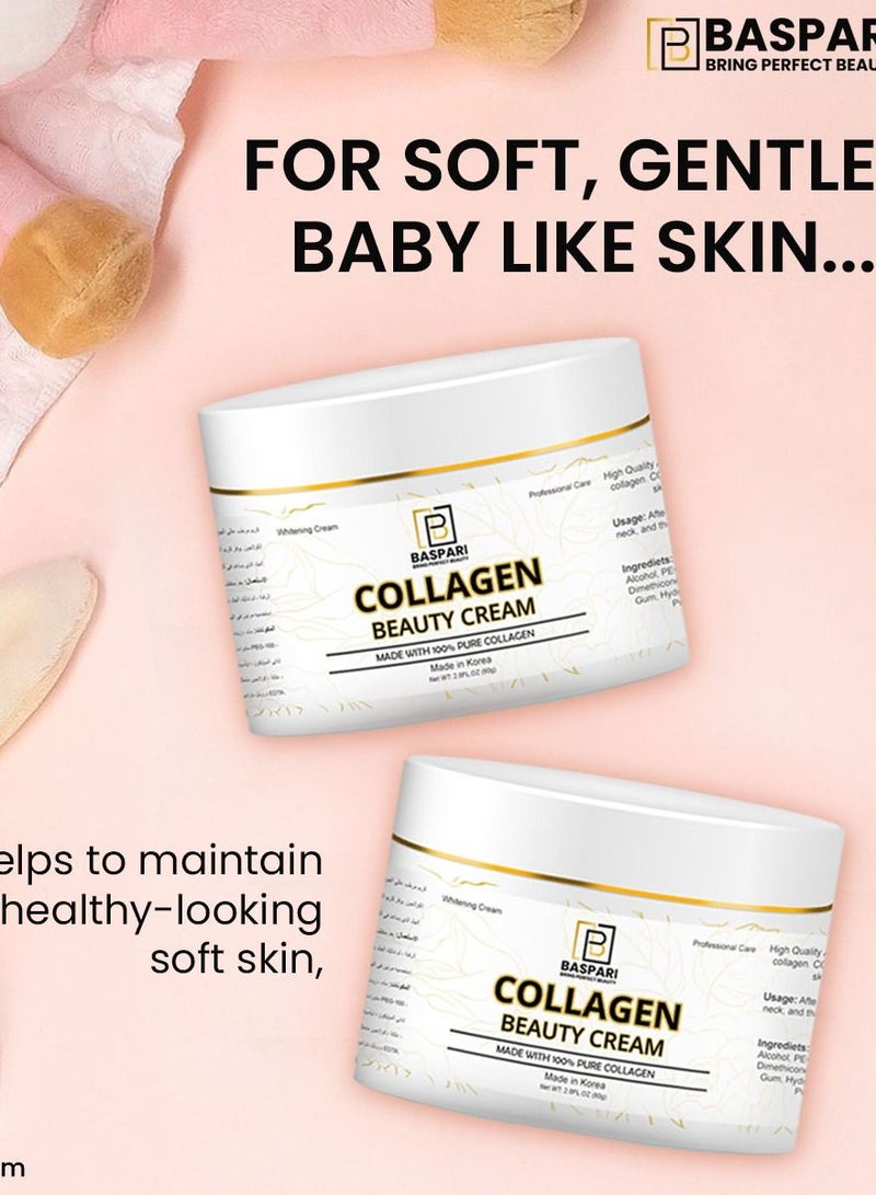 BASPARI Baspari Collagen Cream Natural Collagen Cream Made With  Pure Collagen  - Image 5