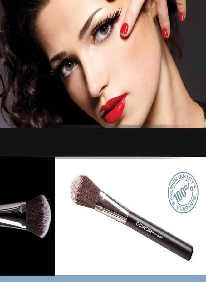 Basicare Foundation Brush For Liquid Makeup, Foundation Makeup Brush, For Flawless Liquid, Cream Foundation, Setting Powder, Concealer And Contour | Face | Kit - Image 3
