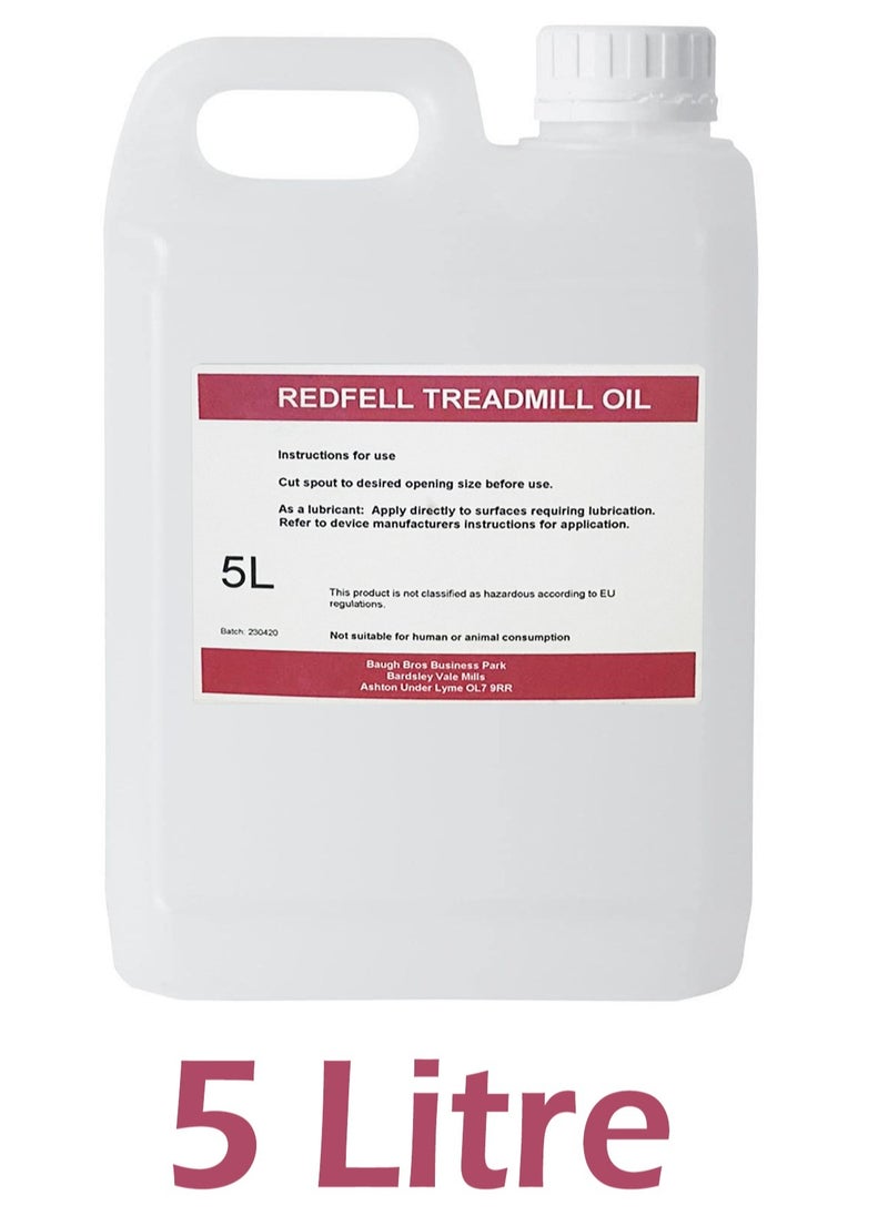 Redfell - 100% Silicone Treadmill Oil Lubricant Suspension Fluid 5L - Image 1