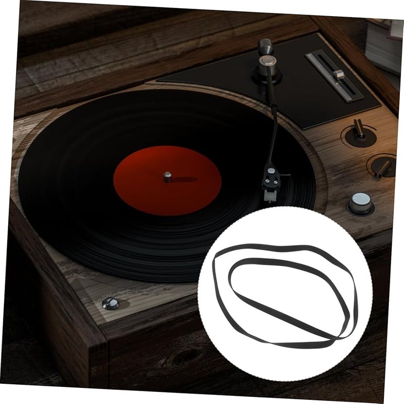 Rubber Drive Belt for Cassette Player and Turntable Maintenance Replacement Easy Installation - Image 3