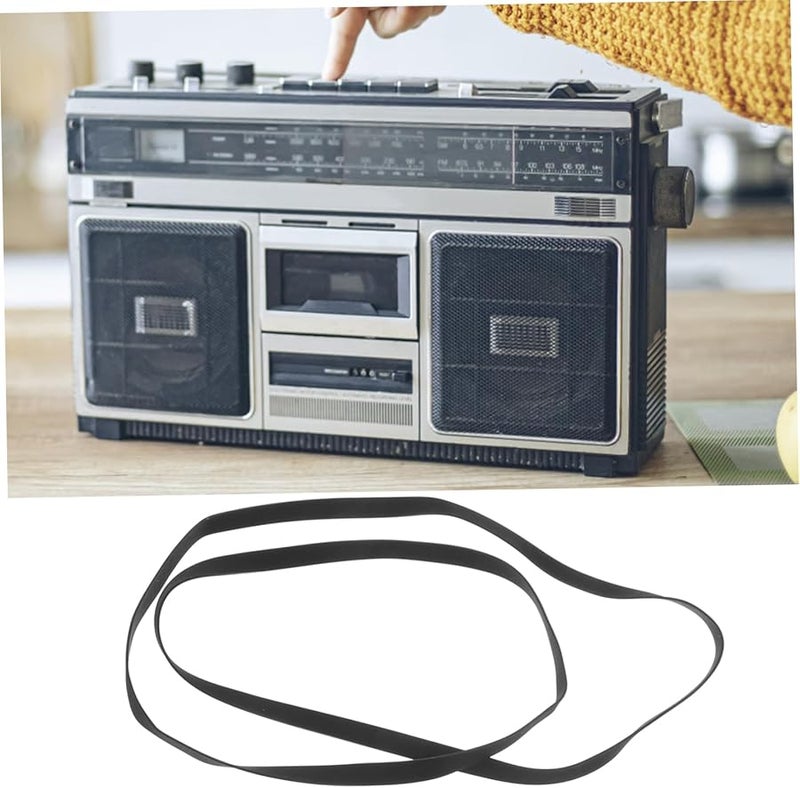 Rubber Drive Belt for Cassette Player and Turntable Maintenance Replacement Easy Installation - Image 4