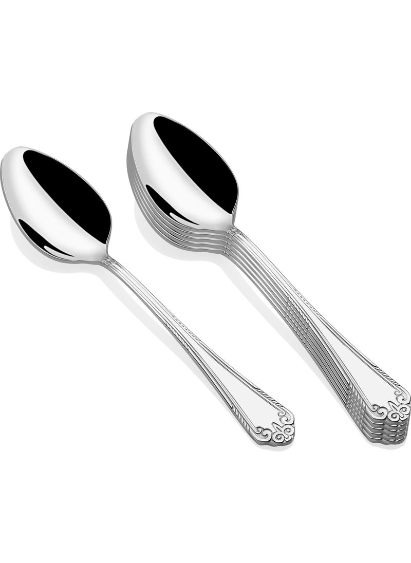 Onon - Çırağan Dessert Spoon 6 Pieces 18/10 - Image 1