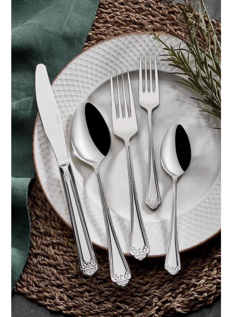 Onon - Çırağan Dessert Spoon 6 Pieces 18/10 - Image 1