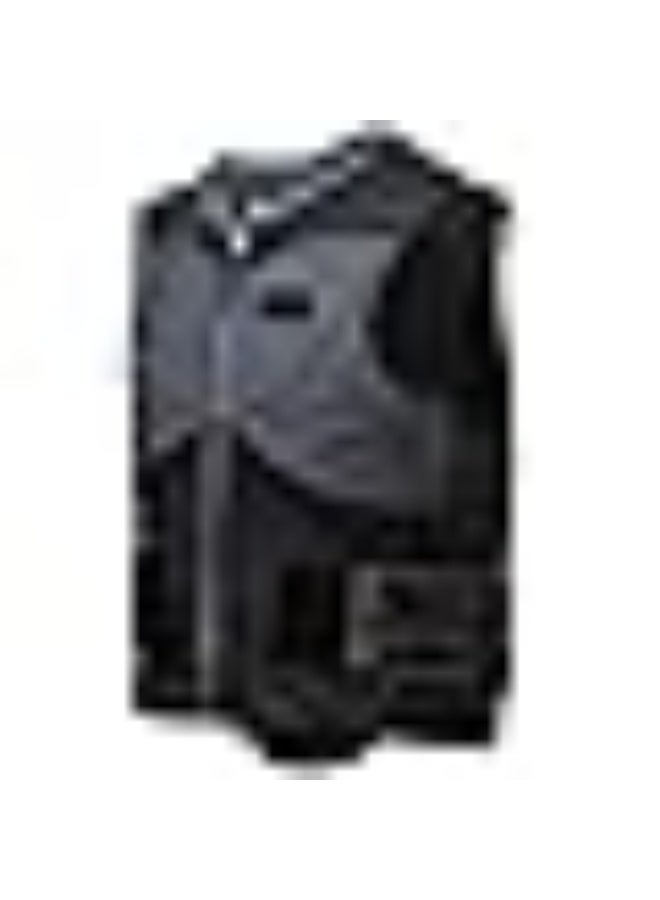 Knox Track Vest Mkiii - Black/Grey - Image 1