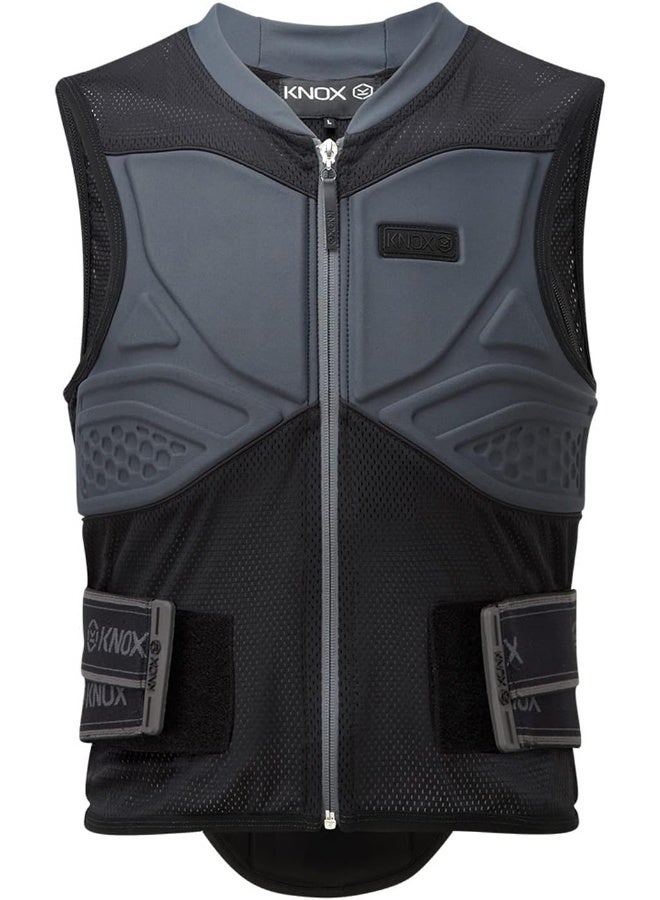 Knox Track Vest Mkiii - Black/Grey - Image 3