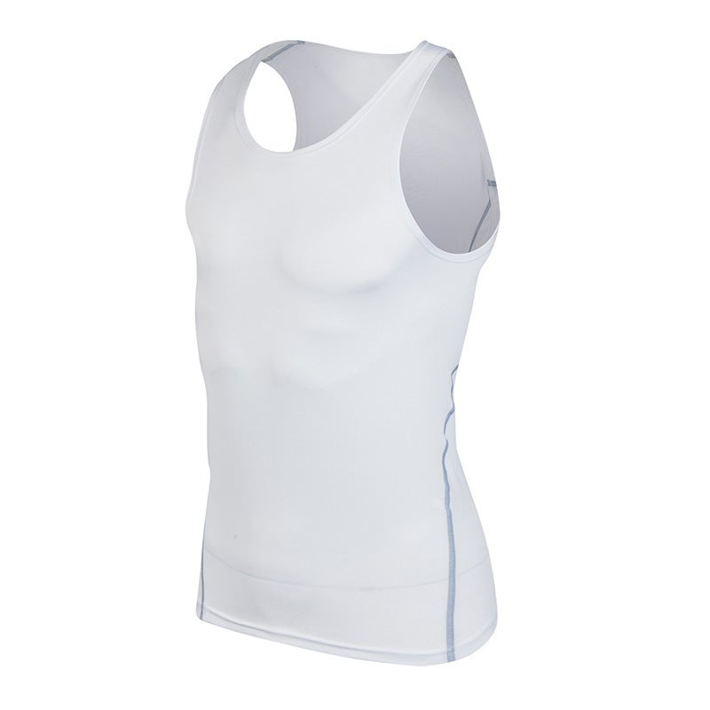 Sports Vest Short Long-Sleeved Basketball Tight Men'S Base Sportswear Quick-Drying Breathable Running Fitness Clothing Training And Body Shaping - Image 1