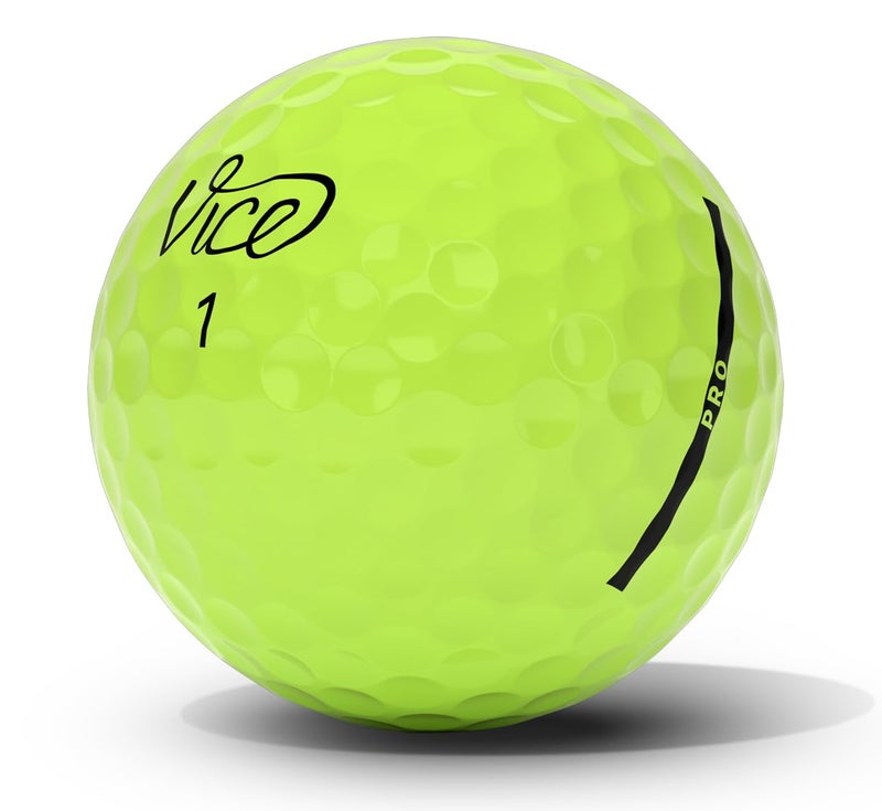 Vice Golf Vice Pro Golf Balls , Lime , 1 dozen - Image 2