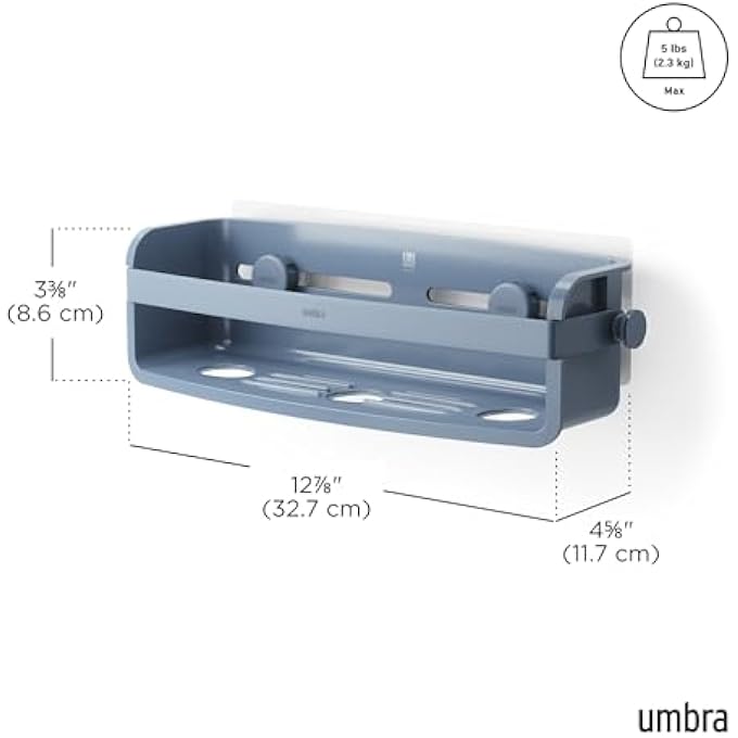 امبرا سلة لاصقة مرنة باللون الأزرق الرمادي - Image 3