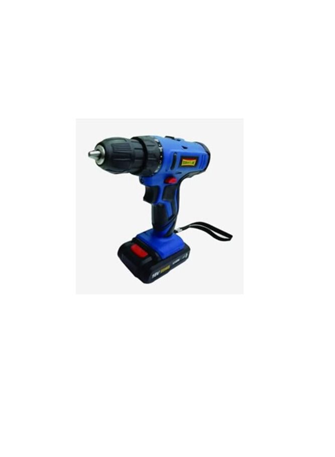 ROBUSTLINE Robustline 18V 1.5Ah Li-Ion Cordless Drill Driver for Wood Drilling & Screw driving/Fastening, Blue/Black, 6 months Warranty  - Image 3