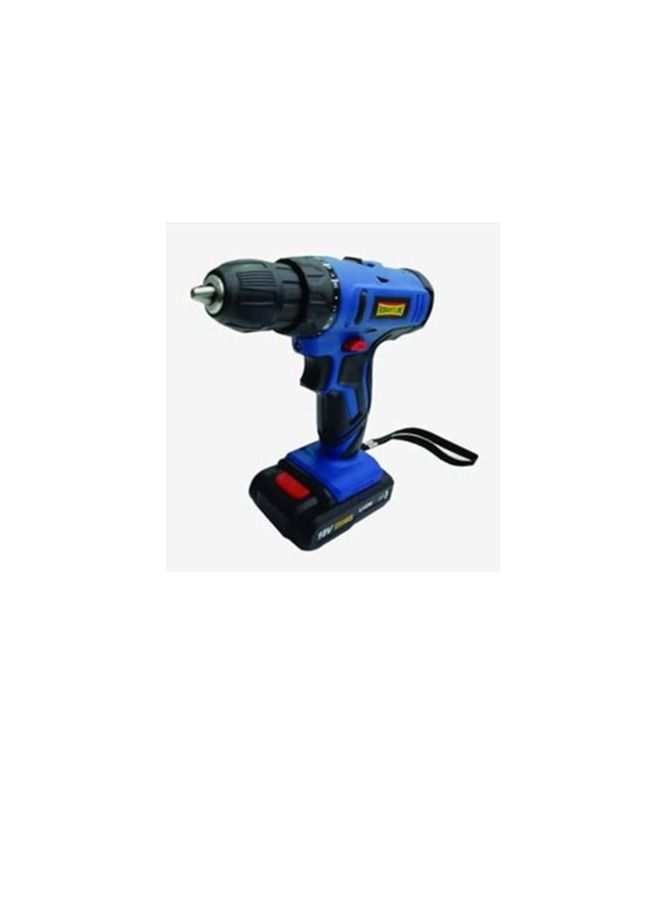 ROBUSTLINE Robustline 18V 1.5Ah Li-Ion Cordless Drill Driver for Wood Drilling & Screw driving/Fastening, Blue/Black, 6 months Warranty  - Image 1