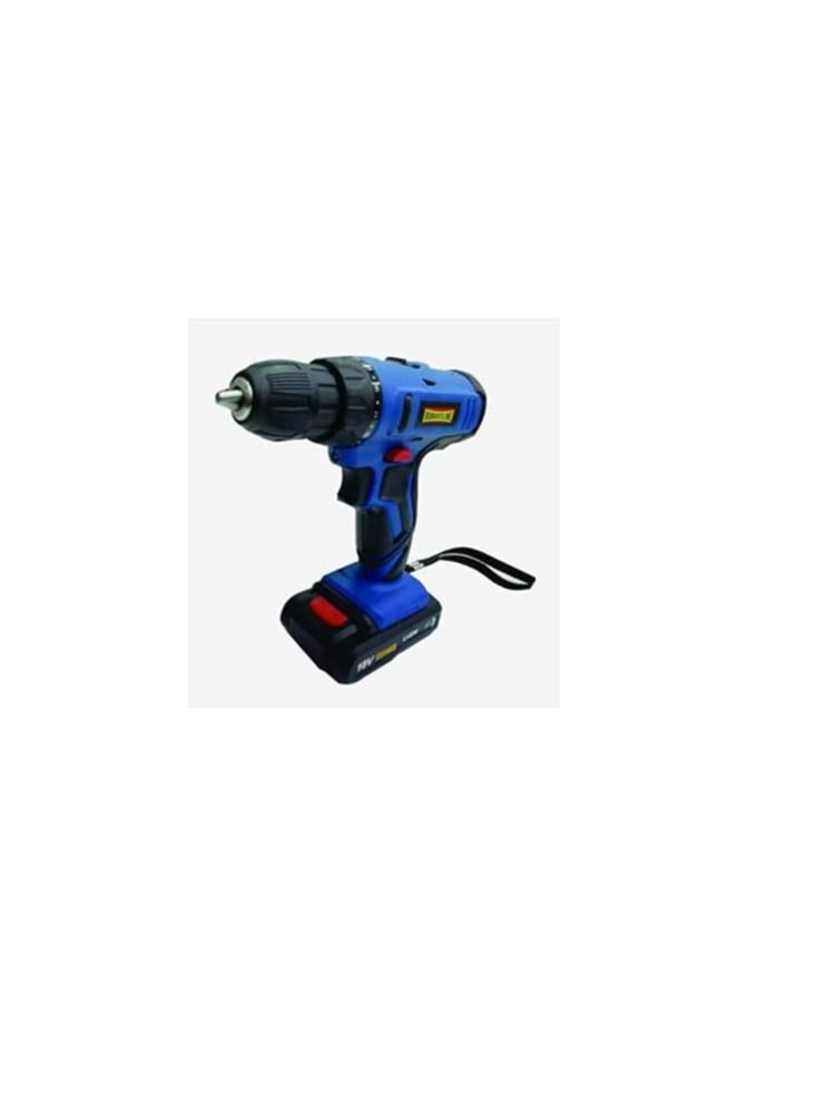 ROBUSTLINE Robustline 18V 1.5Ah Li-Ion Cordless Drill Driver for Wood Drilling & Screw driving/Fastening, Blue/Black, 6 months Warranty  - Image 2