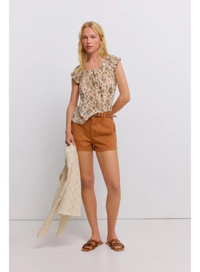 Springfield Crochet fringe top