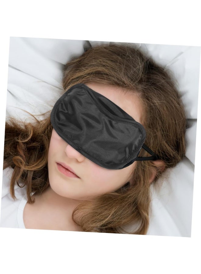 3D Sleep Eye Mask, Soft Light Blocking Eye Cover with Adjustable Elastic Strap, Comfortable Sleeping Mask for Travel, Home, Office & Meditation, Blac - Image 2