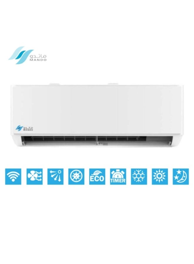 Mando Split Air Conditioner 18000 BTU - Hot & Cold - F26TP-18HT - Image 1