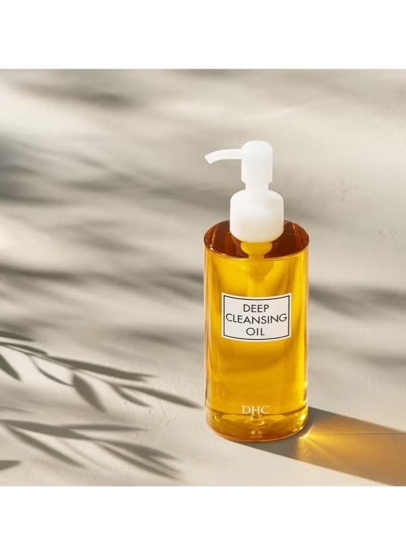 DHC Deep Cleansing Oil, Facial Cleansing Oil, Makeup Remover, Cleanses without Clogging Pores, Residue-Free, Fragrance and Colorant Free, All Skin Types, 6.7 fl. oz. - Image 2