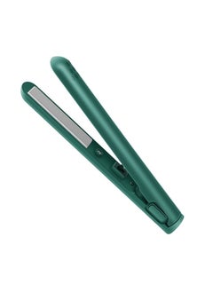 General 2-in-1 Dual-Use Curling Iron, Mini Hair Straightener, Travel Curling Iron, Mini USB Portable Curling Iron, Green  - Image 1