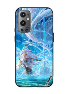 VR CREATIVE Protective Case Cover For OnePlus 9 Pro Castle With Clouds Design Multicolour  - Image 1