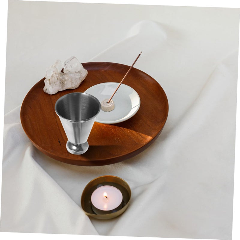 5Pcs Stainless Steel Communion Cups Set for Church Worship Services Easy to Clean - Image 5